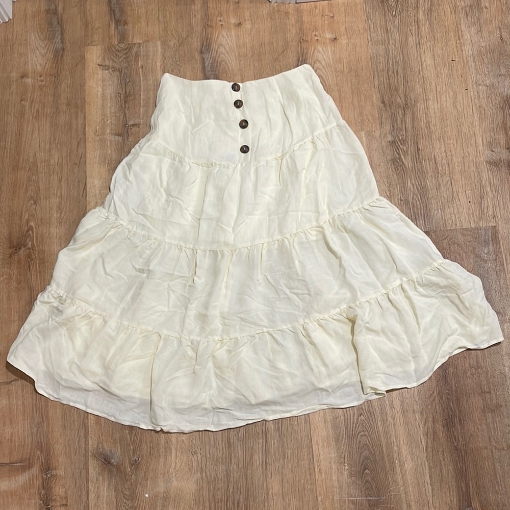 NWT Hayden LA Boho Tiered Midi Skirt
